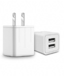 Dual port uninversal USB wall charger