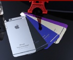iPhone 6s color tempered glass screen protector with mirror effect