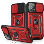 iphone 16 15 14 13 Pro Max Heavy Duty Armor Phone Cases with Sliding Camera Lens Protection