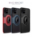 iPhone 12 Pro Max PC TPU hybrid armor case with 360 degree magnetic kickstand