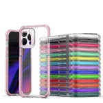 Clear tpu+tpe hybrid shockproof case for iPhone 16 15 14 Pro Max
